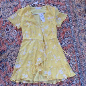 Floral Wrap Dress